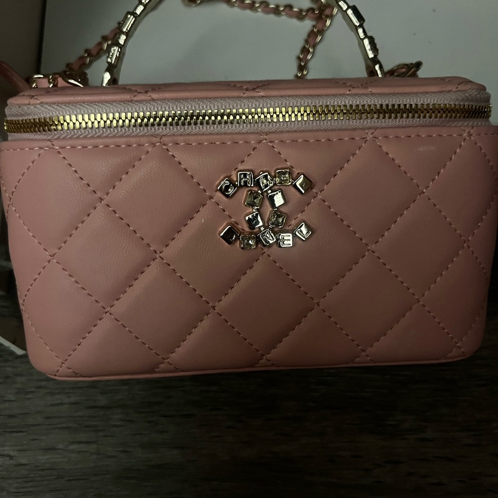 Pink Quilted Women's Bag